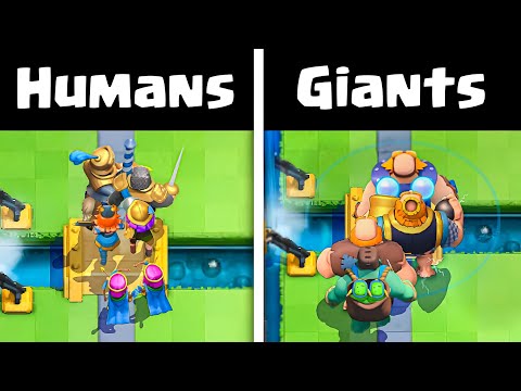 Clash Royale... But RACES Decide My Deck
