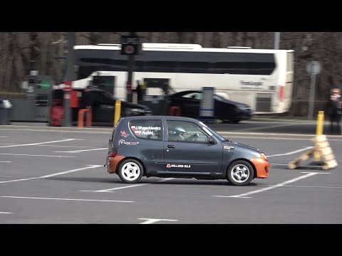 1 Runda TARMAC Academy - Świdnica E.Leclerc 2023 - Wygachiewicz / Rudzki - Fiat Seicento