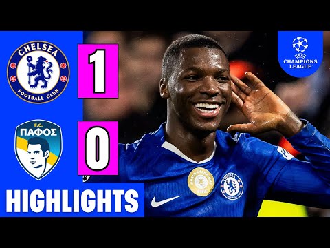 Chelsea vs Pafos 1-0 | Highlights | Moisés Caicedo Goal | UEFA Champions League 2025/26