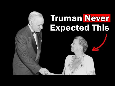 What Eleanor Roosevelt Said To Truman Before He Was President