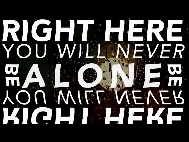Never Be Alone (Lyric) - Stepping On Lego