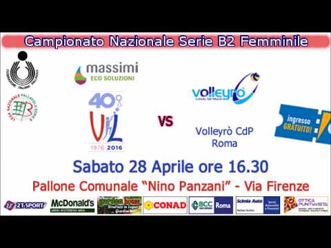 B2f: Massimi Ecosoluzioni Ladisopli vs Volleyrò CDP Roma