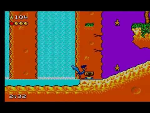 Desert Speedtrap starring Road Runner and Wile E. Coyote Master System