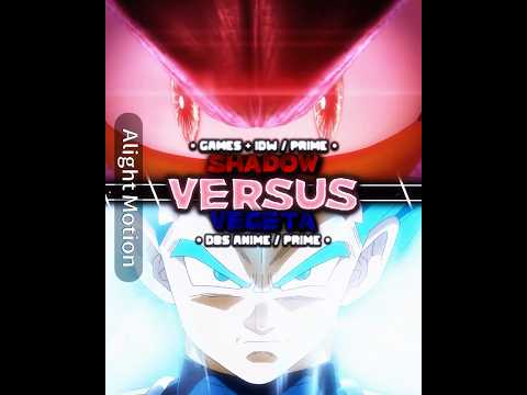 Shadow vs Vegeta