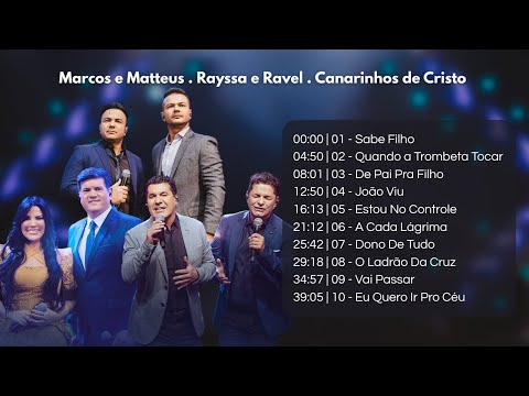 As melhores de Marcos e Matteus, Rayssa e Ravel e Canarinhos de Cristo aqui na Louvor em Alta