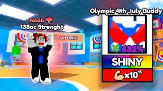 Noob To Pro With NEW STRONGEST SHINY Pet In Arm Wrestle Simulator