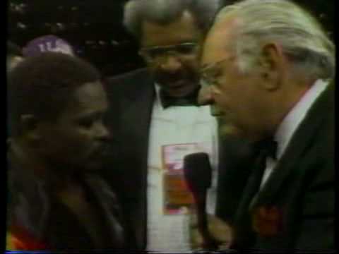 Azumah Nelson giving props to Salvador Sanchez