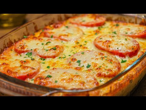 Irresistible casserole with potatoes and tomatoes