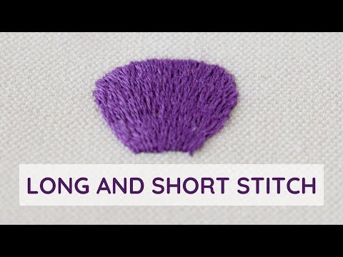 Mastering Long and Short Stitch Embroidery: A Step-by-Step Guide