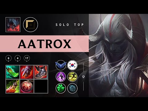 Aatrox Top vs Shen - KR Diamond Patch 25.22