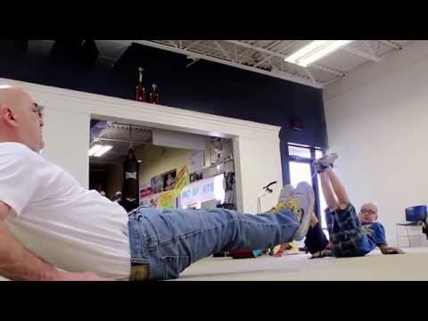 DINO NEWVILLE's explanation for challenging MICKEY ROURKE to a "real" BOXING match