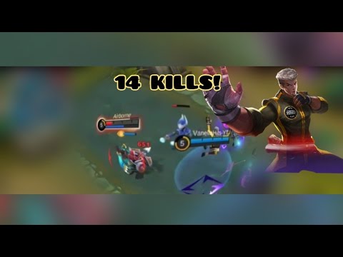 Chou Gameplay | One Hit + High Damage=14 Kills! Best item for chou