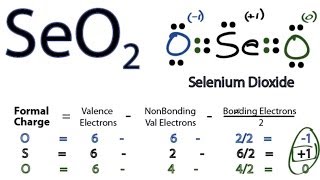 SeO2 Lewis Structure - How to Draw the Lewis Structure for SeO2