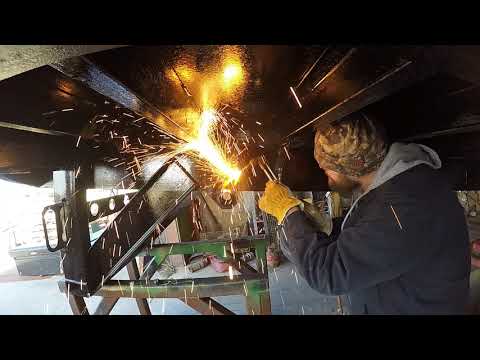 Winch Truck To Dump Truck - Part 2of3 - Paint & Bed Fabrication