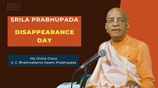 Special Lecture | Disappearance day of Srila Prabhupada | 05.11.2024