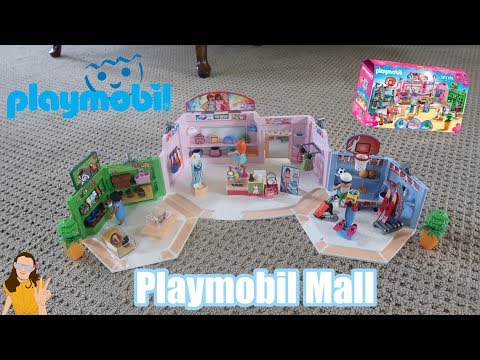 Playmobil Shopping Mall Set Up & Review! | Kelli Maple
