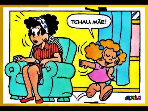 Olha a cabeleira do Cascão! Quadrinhos  Turma da Mônica