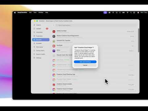 DeepCleanMac video preview