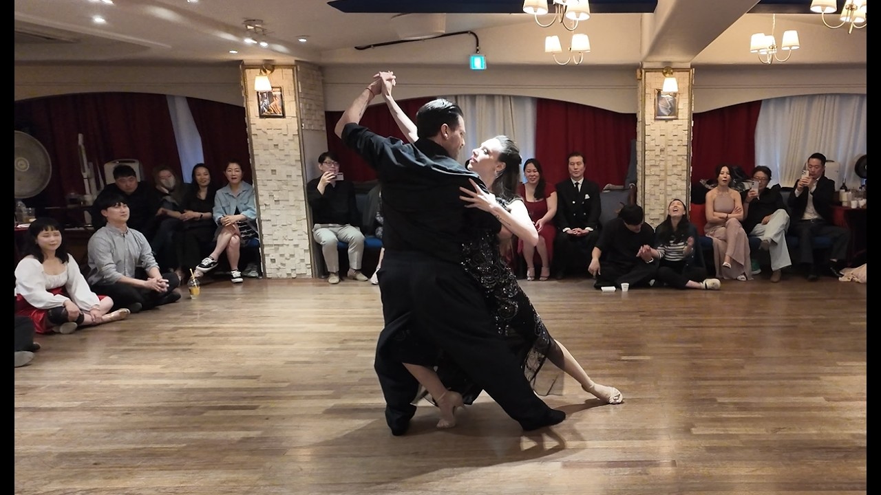 부산탱고 가또땅고 Leandro Capparelli y Jeannette Erazú 특별공연5 Ochi Chyornye - Fabio Hager Sexteto