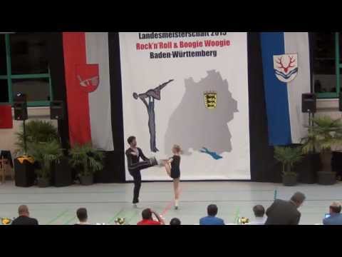 LM Ba-Wü Hessen 2015 / Michelle Uhl - Tobias Bludau / A-Klasse