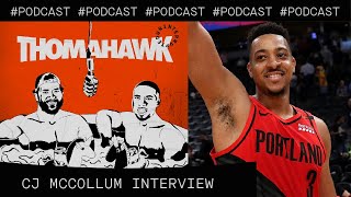 CJ McCollum talks Browns, Pull Up, and wearing a watch in games like OBJ | The ThomaHawk Show
