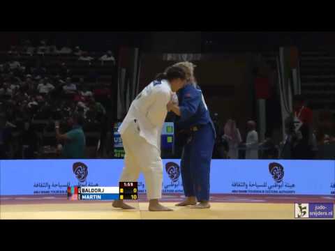 Judo 2013 Grand Prix Abu Dhabi: Baldorj (MGL) - Martin (USA) [-63kg] bronze