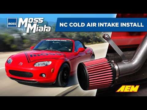 Just Breathe! Installing the AEM Cold Air Intake on our NC MX-5 Miata