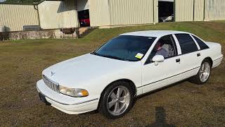 1994 Chevrolet Caprice Sedan Walk Around and Drive By