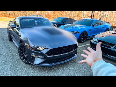 Installing THE BADDEST Mustang Hood on the MARKET!!