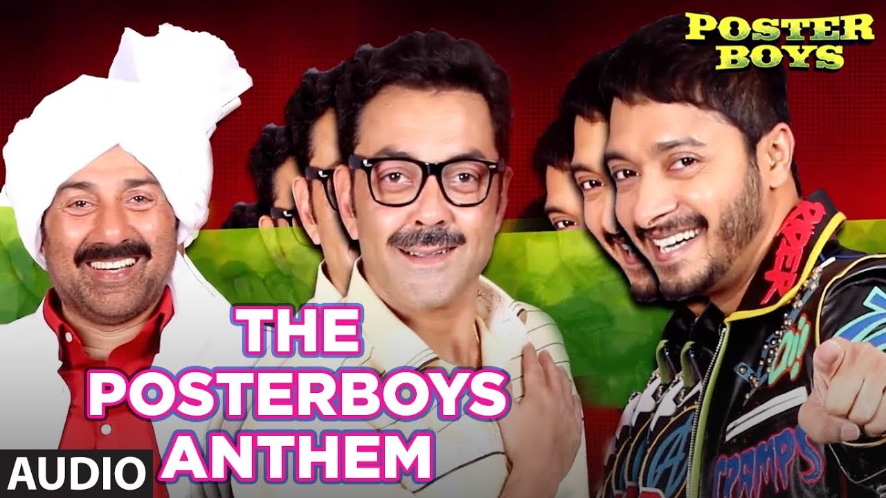 The Poster Boys Anthem Lyrics  | Poster Boys | Bobby Deol | Shree D | Shree D