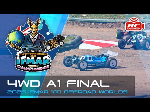 4WD A1 Final | 2025 IFMAR 1/10 Offroad Worlds Championships (Sydney, Australia)