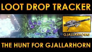 Destiny Nexus Nightfall Loot Drop Tracker GJALLARHORN - AT LAST!