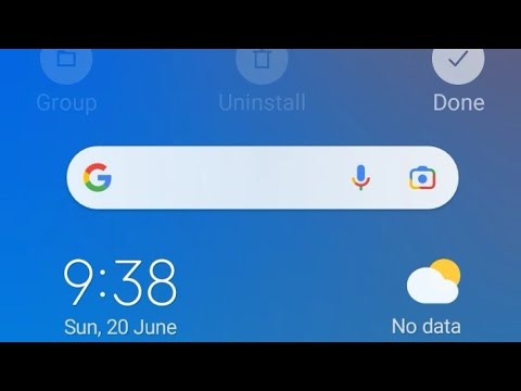How to set clock/time on home screen in redmi phone #phonesettings #miphone #clock #homescreensetup