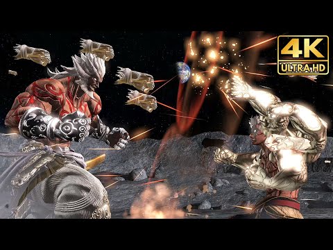 Asura's Wrath - Asura vs Augus Boss Fight (4K Remaster) @ 4K 60ᶠᵖˢ ✔