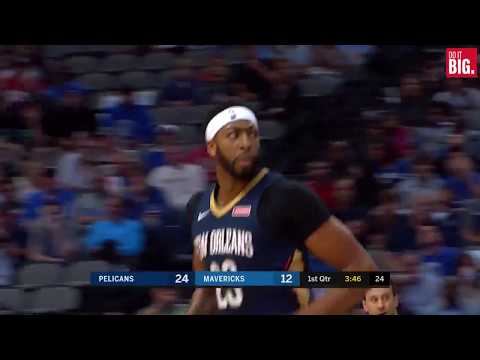 Anthony Davis scores 30 on the Mavericks - 11/3/17