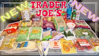 NEW TRADER JOE'S HAUL WITH NEW SPRING ITEMS