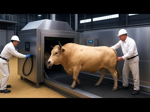 How millions of cows are exported worldwide — Modern transport technology