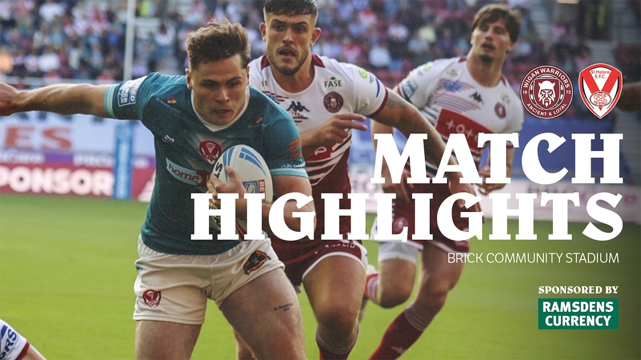 Highlights: Wigan vs Saints – Round 20