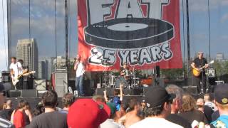 Swingin Utters: Glad, @Fat Wrecked  25th Anniversary,  live @ Echo Beach, Toronto. August 6, 2015