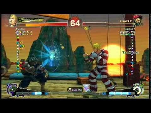 tokido77 (Akuma) vs dnm3rd (Cody)