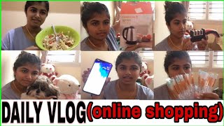 DAILY VLOG | Amazon | New phone |Microwave | Club factory | Sprouts salad |Filpkart(ಆನ್ಲೈನ್ ಶಾಪಿಂಗ್)