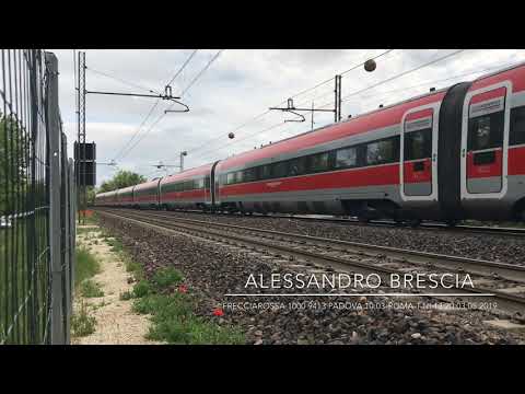 TRENITALIA FRECCIAROSSA 1000 "PIETRO MENNEA" 9413 PADOVA 10:03-ROMA TERMINI 13:20 03.05.2019