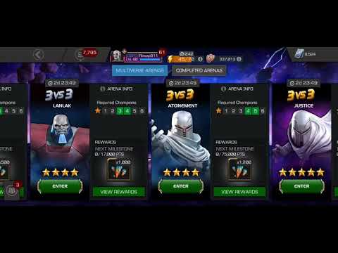 White Magneto & Terrax Arena Prediction Round 1