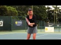 Forehand Slice Approach by Chris Evert