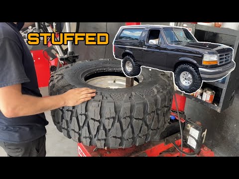 Fitting WIDE TIRES on Stock Wheels with NO LIFT!