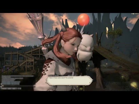 FFXIV White Mage (WHM) Job Quest: Level 45 - Following In His Footsteps