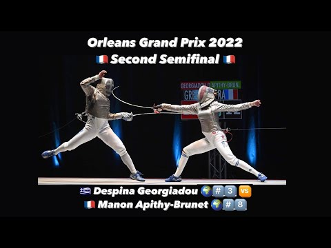 Orleans Grand Prix 2022 SWS - L4 - Despina Georgiadou GRE v Manon Apithy-Brunet FRA