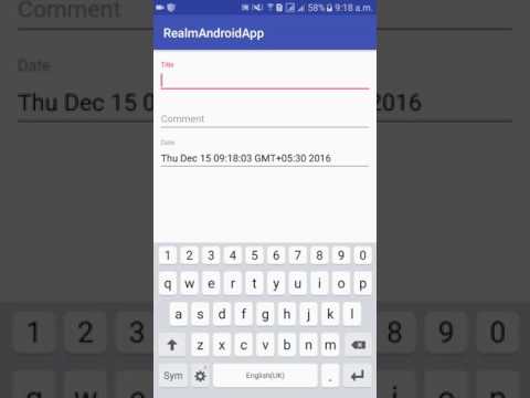 Realm database replacing sqlite in android