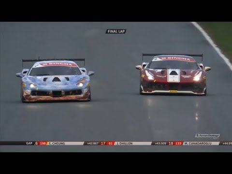 Ferrari Challenge Europe 2018. Race 2 Autodromo Nazionale Monza. Final Laps