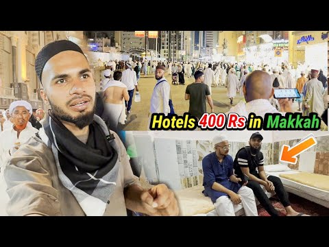 Cheapest Hotels in Makkah only 400 Rs - Misfalah Market Vlog